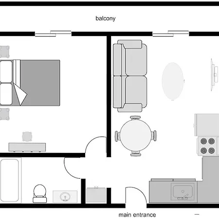 Airy Flat At Xenios Avlais